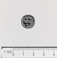 Seal, Serpentine (burnt), Minoan, Crete