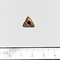 Steatite triangular prism, Serpentine, Minoan