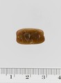 Steatite triangular prism, Serpentine, Minoan