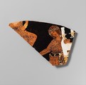 Fragment of a terracotta calyx-krater (mixing bowl), Black Fury Painter, Terracotta, Greek, South Italian, Apulian