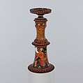 Terracotta thymiaterion (incense burner), Associated with the Stuttgart Group, Terracotta, Greek, South Italian, Apulian