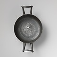 Terracotta stemless kylix (drinking cup), Terracotta, Greek, South Italian, Campanian, Calenian