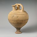 Terracotta stirrup jar, Terracotta, Minoan