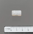 Sapphirine chalcedony rectangular prism, Chalcedony, Minoan