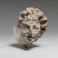 Terracotta head of a man, Terracotta, Greek, South Italian, Tarentine