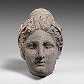 Head of a woman, Terracotta