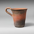 Terracotta one-handled cup, Terracotta, Minoan or Greek