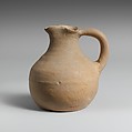 Small terracotta trefoil-mouthed jug, Terracotta, Minoan