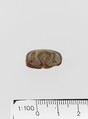 Steatite triangular prism, Serpentine, Minoan