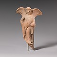 Terracotta statuette of Eros, Terracotta, Greek, South Italian
