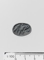 Steatite triangular prism, Serpentine, Minoan