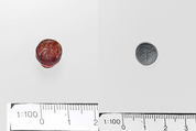 Carnelian bell-shaped stamp seal, Carnelian, Minoan