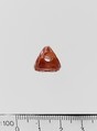 Jasper triangular prism, Carnelian agate, Minoan