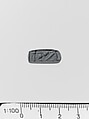 Chalcedony rectangular prism, Chalcedony, Minoan