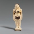 Faience statuette of a woman, Faience, East Greek