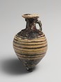 Glass amphoriskos (perfume bottle), Glass, Greek, Eastern Mediterranean