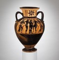 Terracotta Neck-amphora (storage Jar) | Greek, Attic | Archaic | The ...