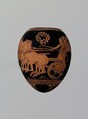 Terracotta oon (egg), Attributed to the Washing Painter, Terracotta, Greek, Attic