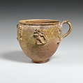 Terracotta cup, Terracotta, Roman