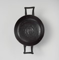 Terracotta stemless kylix (drinking cup), Terracotta, Greek, South Italian, Campanian, Calenian