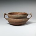 Terracotta cup, Terracotta, Roman