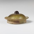 Glass lid, Glass, Roman