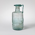 Glass barrel jug, Frontinus, Glass, Roman