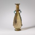 Glass bottle, Glass, Roman, Syrian
