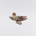 Glass ornament in the shape of a fish, Glass, Roman