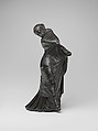 Bronze statuette of a veiled and masked dancer, Bronze, Greek
