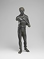 Bronze statuette of Hermes, Bronze, Greek or Roman