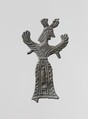 Lead figure of a winged goddess, Lead, Greek, Laconian