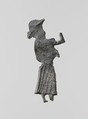 Lead figure of a woman, Lead, Greek, Laconian