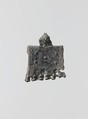 Lead ornament, possibly imitating jewelry, Lead, Greek, Laconian