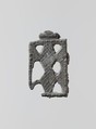 Lead grille or ornament, Lead, Greek, Laconian