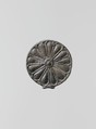 Lead ornament in the form of a rosette, Lead, Greek, Laconian
