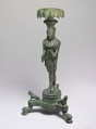 Bronze thymiaterion (incense burner), Bronze, Etruscan