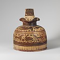 Terracotta oinochoe (jug) with lid, Canessa Painter, Terracotta, Greek, Corinthian