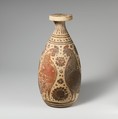 Terracotta alabastron (perfume vase), Terracotta, Greek, Corinthian