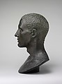 Bronze portrait bust of a man, Bronze, Roman