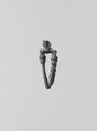Lead ornament, possibly imitating jewelry, Lead, Greek, Laconian