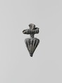 Lead ornament in the form of a bud, Lead, Greek, Laconian