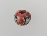 Glass mosaic bead, Glass, Roman, Egyptian