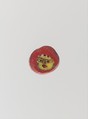 Glass mosaic face bead, Glass, Roman, Eastern Mediterranean
