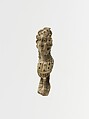 Bone pin head with female bust, Bone, Cypriot