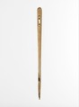 Bone needle, Ivory or bone, Roman