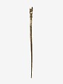 Bone pin, Ivory or bone, Roman
