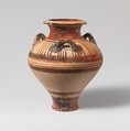Terracotta pithoid jar, Terracotta, Mycenaean