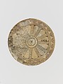Ivory disk with rosette, Hippoptomus ivory, Cypriot