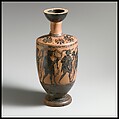 Lekythos, Terracotta, Greek, Attic